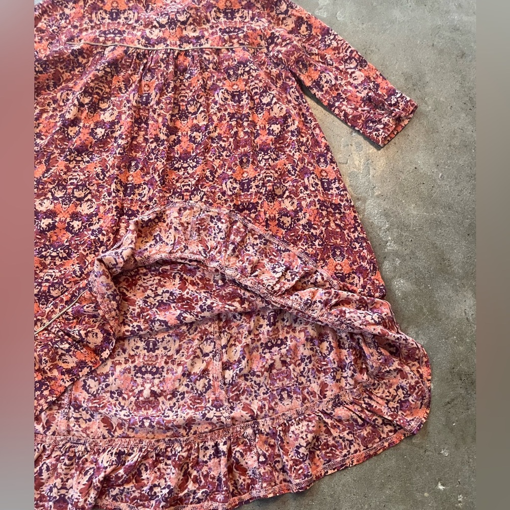 Children of the Tribe luxury Australian brand girls dress floral flowy sz 8/10 - Picture 5 of 11